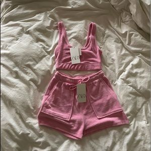 Zara terry cloth set